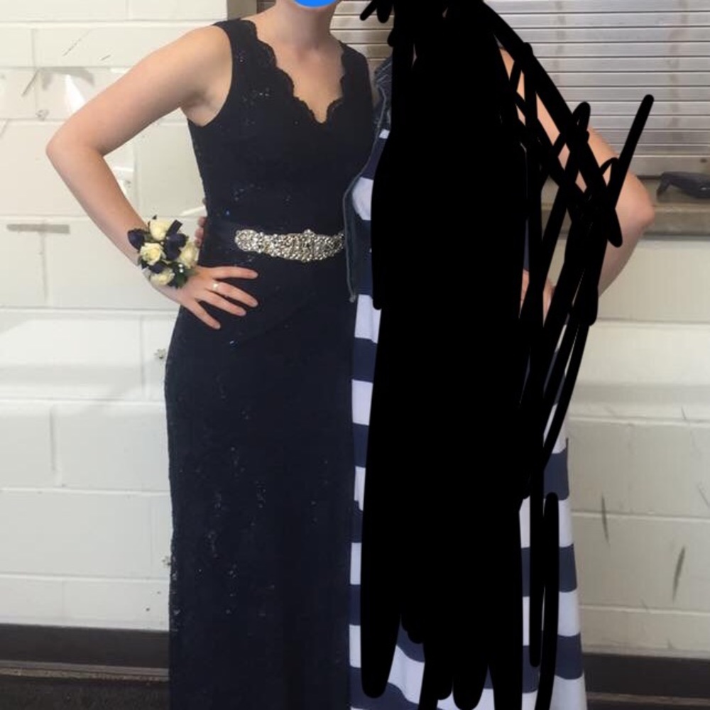 Navy Prom Dress